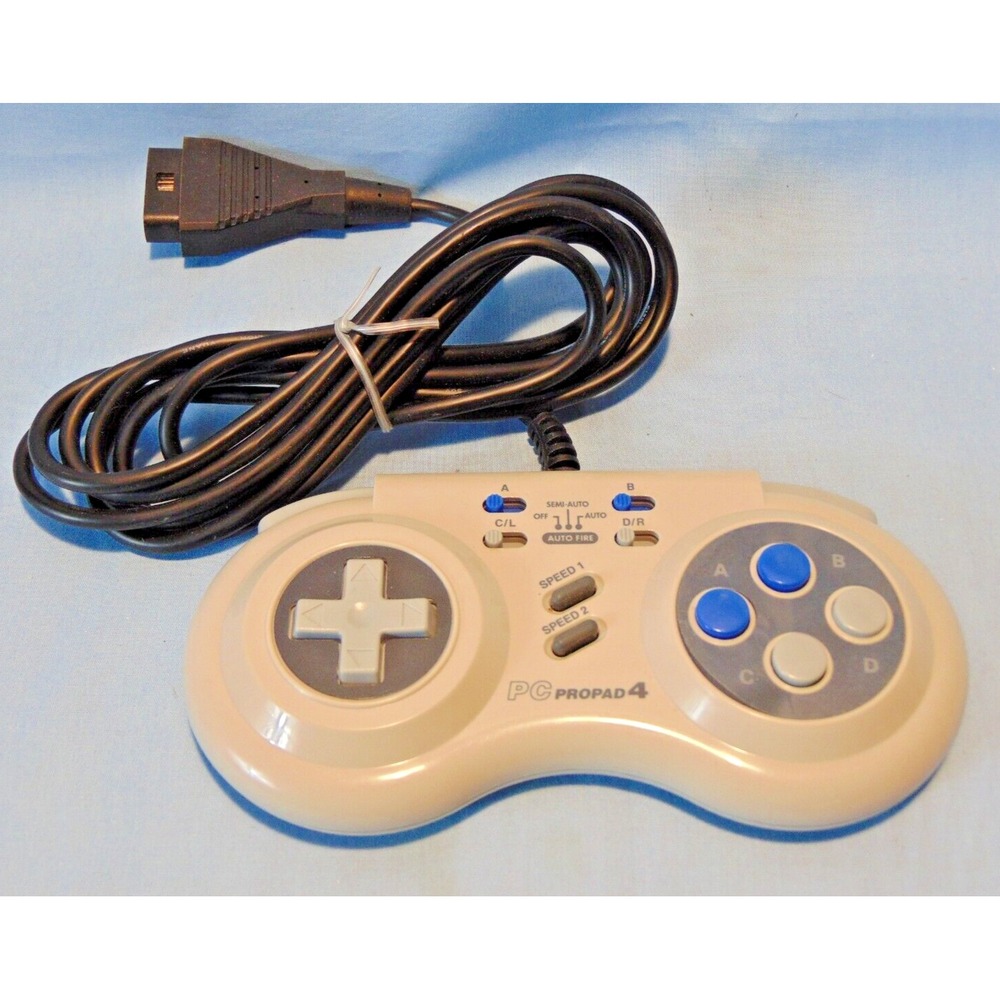 Vintage 1990s InterAct PC Propad 4 SV-231 Gaming Controller PC Game Controller